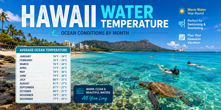 Hawaii Water Temperature
